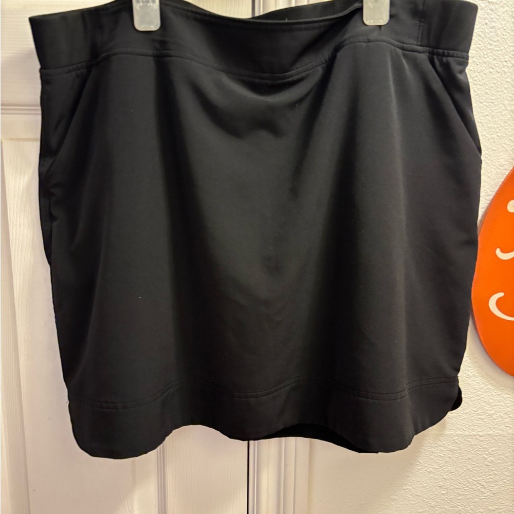 Classic Black Athletic Skort